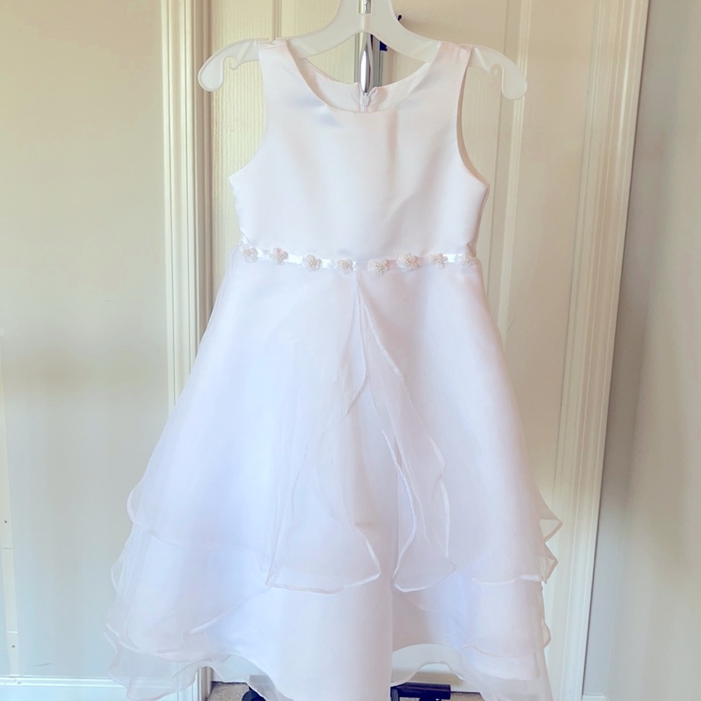 Jayne Copeland White Sleeveless Dress